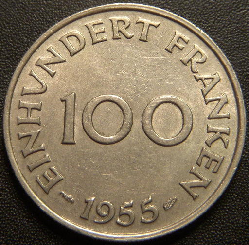1955 100 Franken - Saarland