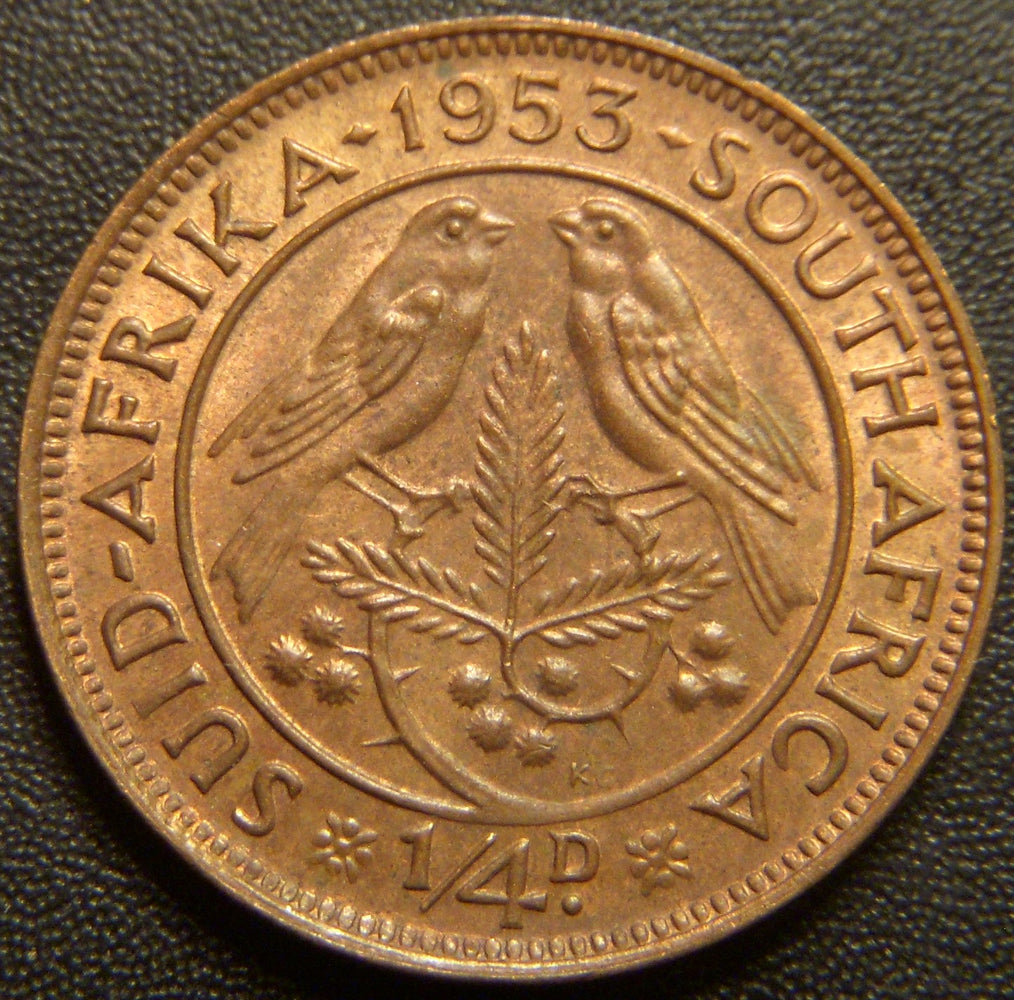 1953 1/4 Penny - South Africa