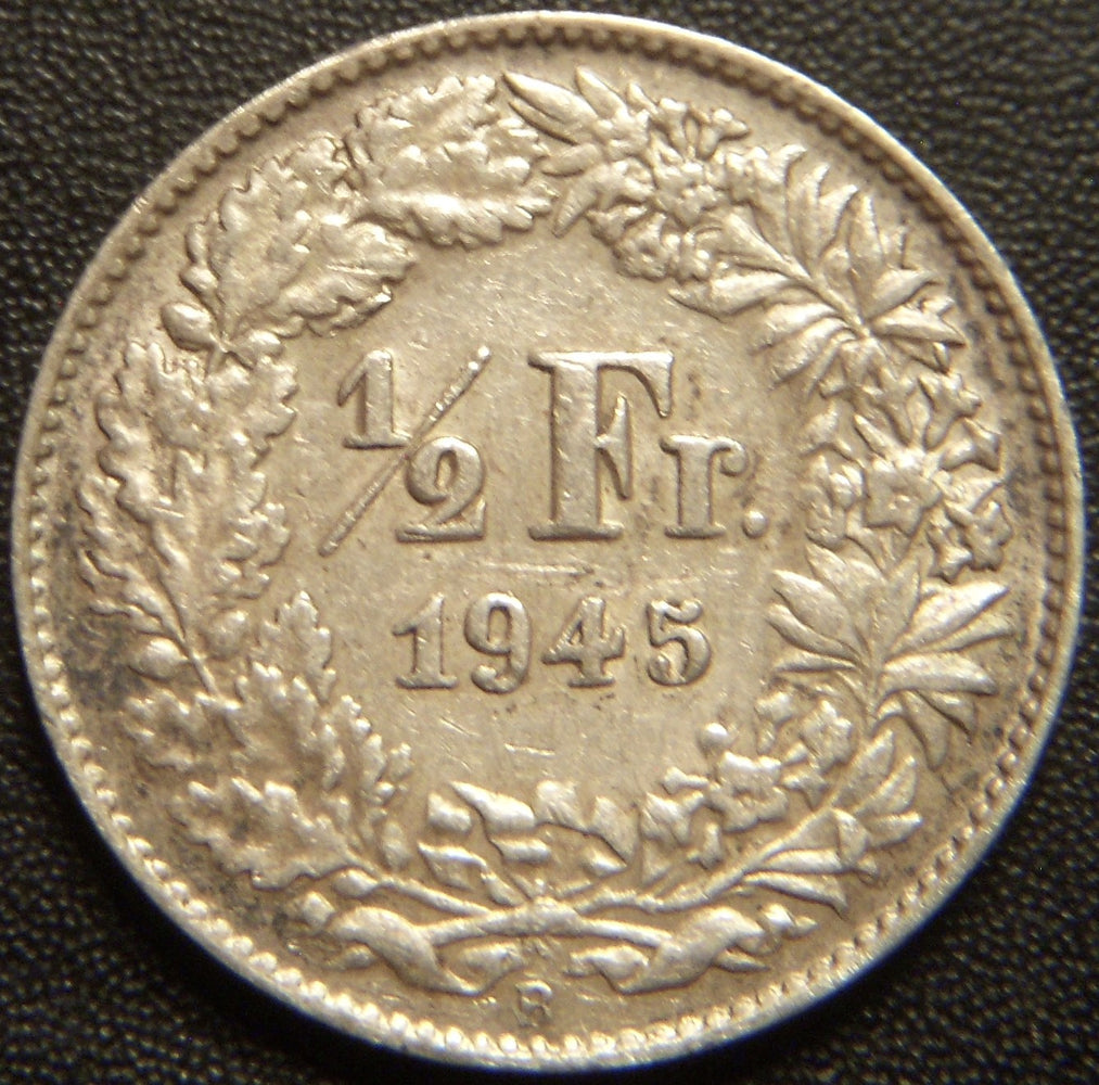 1945B 1/2 Franc - Switzerland