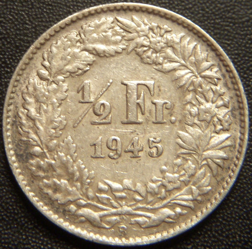 1945B 1/2 Franc - Switzerland