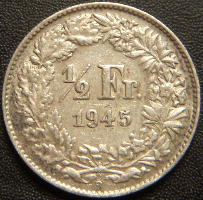 1945B 1/2 Franc - Switzerland