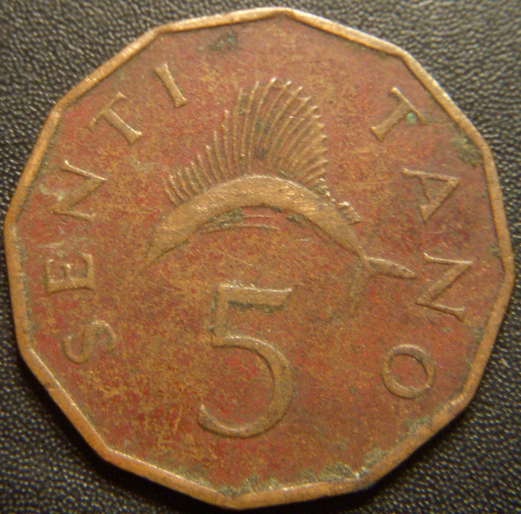 1966 5 Senti - Tanzania