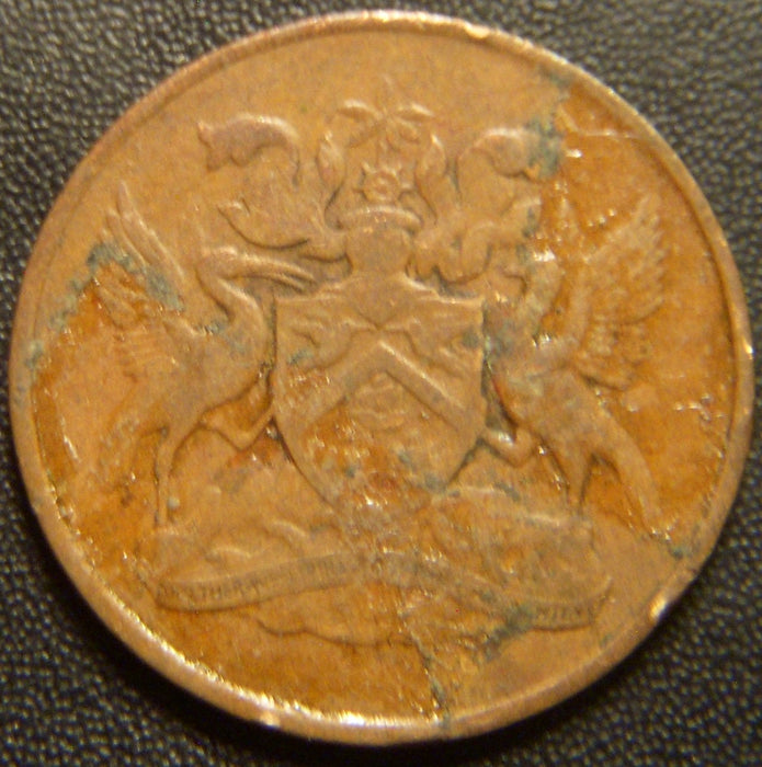1966 1 Cent - Trinidad & Tobago