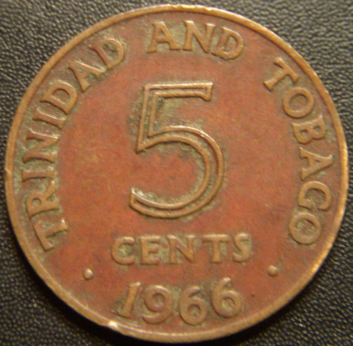 1966 5 Cents - Trinidad & Tobago