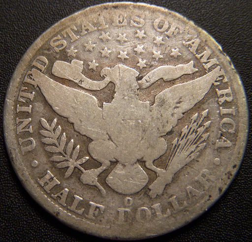 1895-O Barber Half Dollar - Good