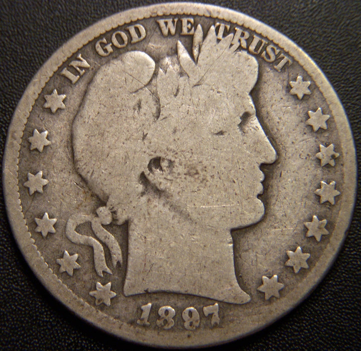 1897-O Barber Half Dollar - Good