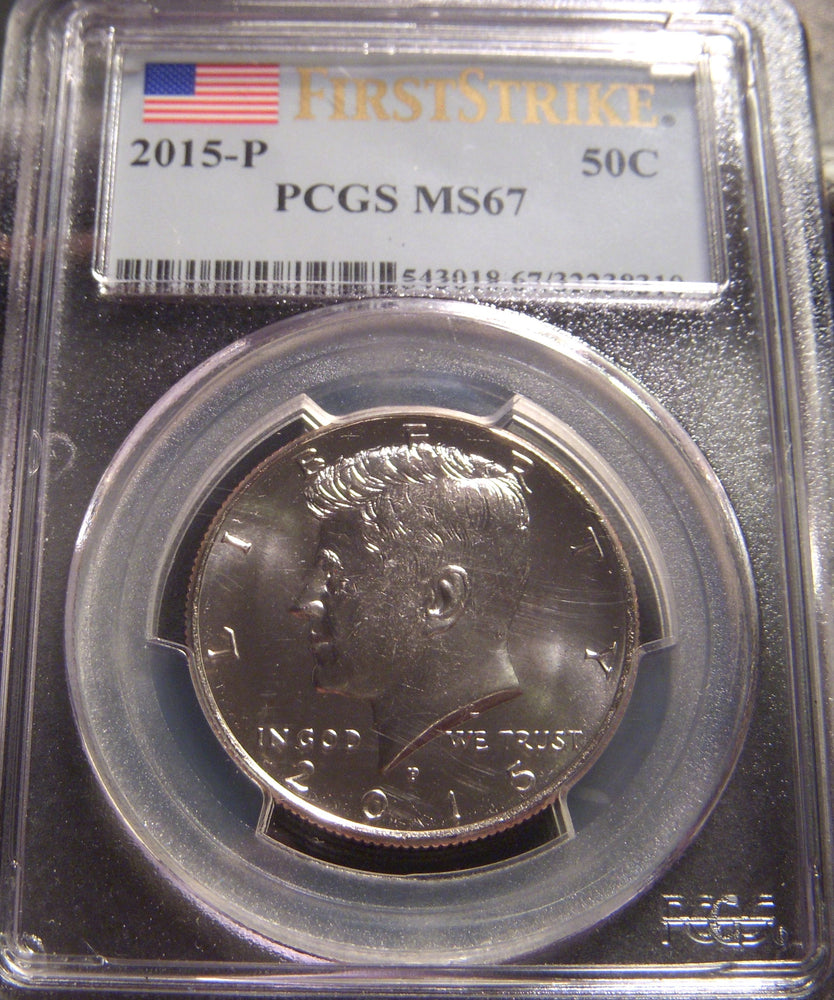 2015-P Kennedy Half Dollar - PCGS MS67