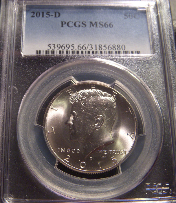 2015-D Kennedy Half Dollar - PCGS MS66