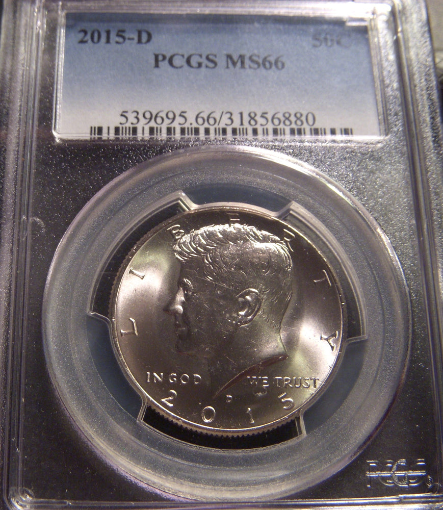 2015-D Kennedy Half Dollar - PCGS MS66