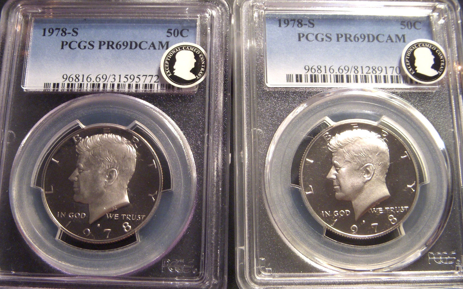1978-S Kennedy Half Dollar - PCGS PR69DCAM