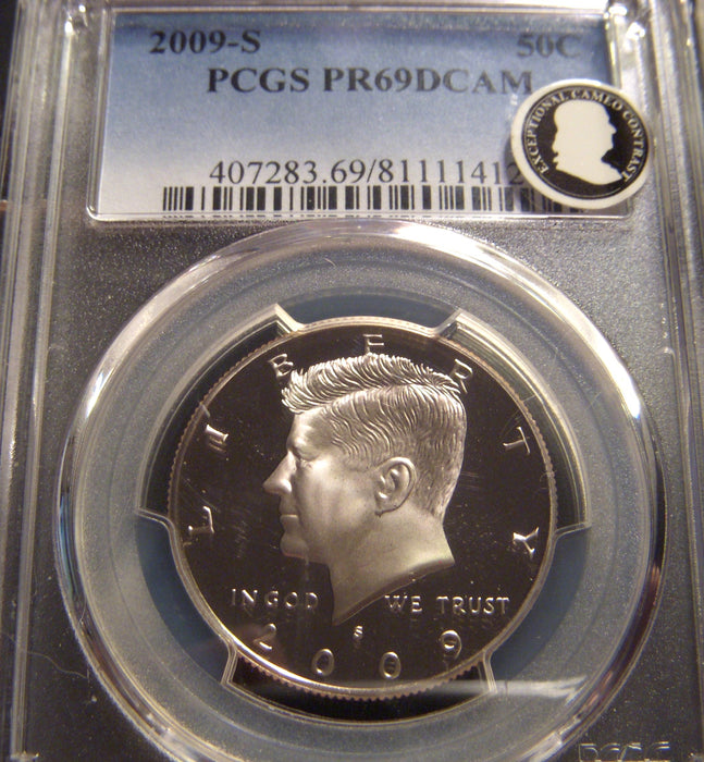 2009-S Kennedy Half Dollar - PCGS PR69DCAM Clad
