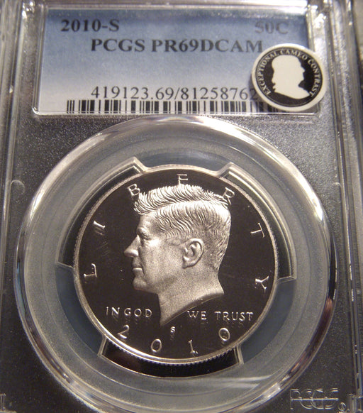 2010-S Kennedy Half Dollar - PCGS PR69DCAM Clad