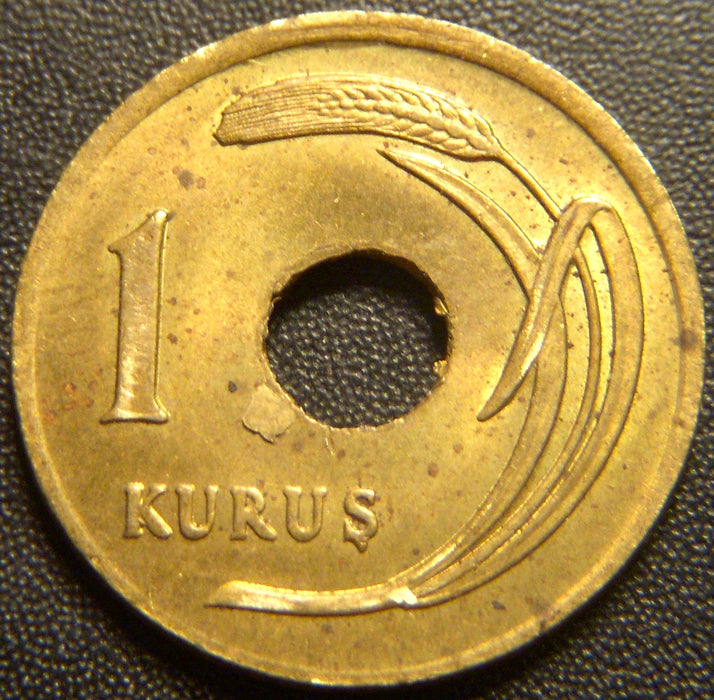 1949 1 Kurus - Turkey