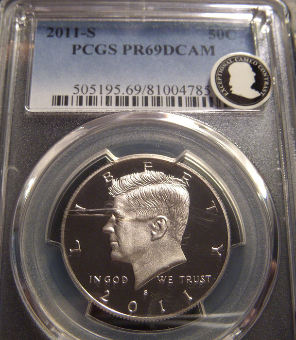 2011-S Kennedy Half Dollar - PCGS PR69DCAM Clad