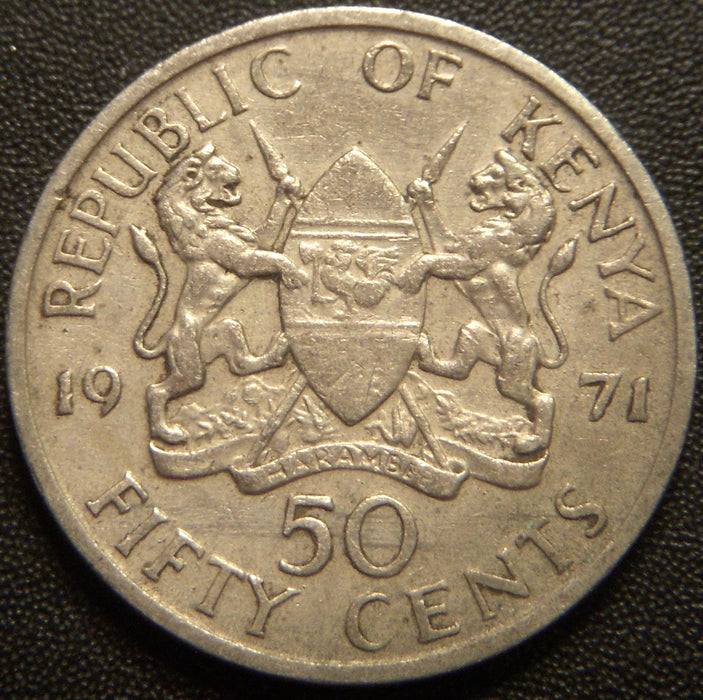 1971 50 Cents - Kenya