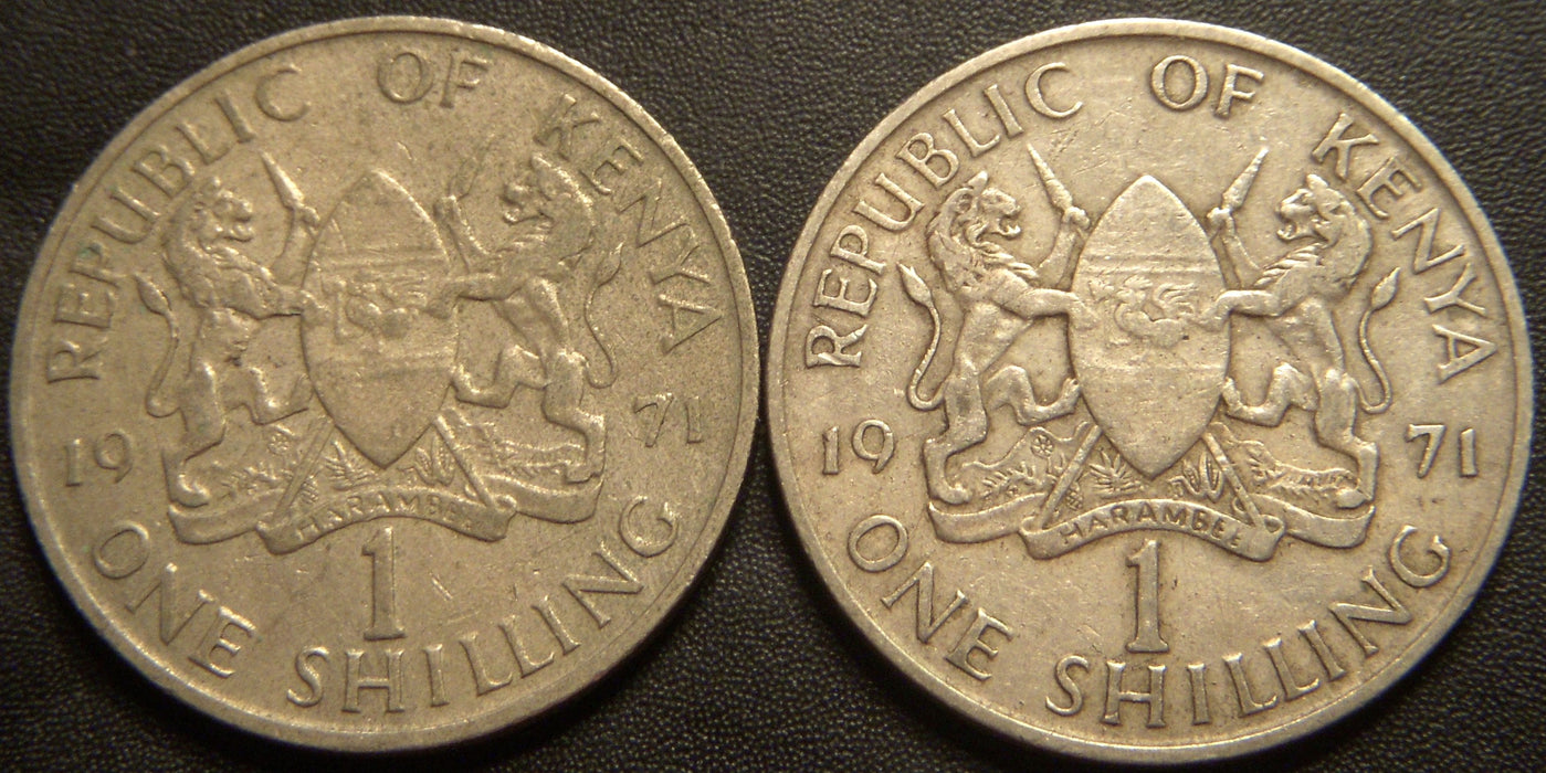 1971 1 Schilling - Kenya