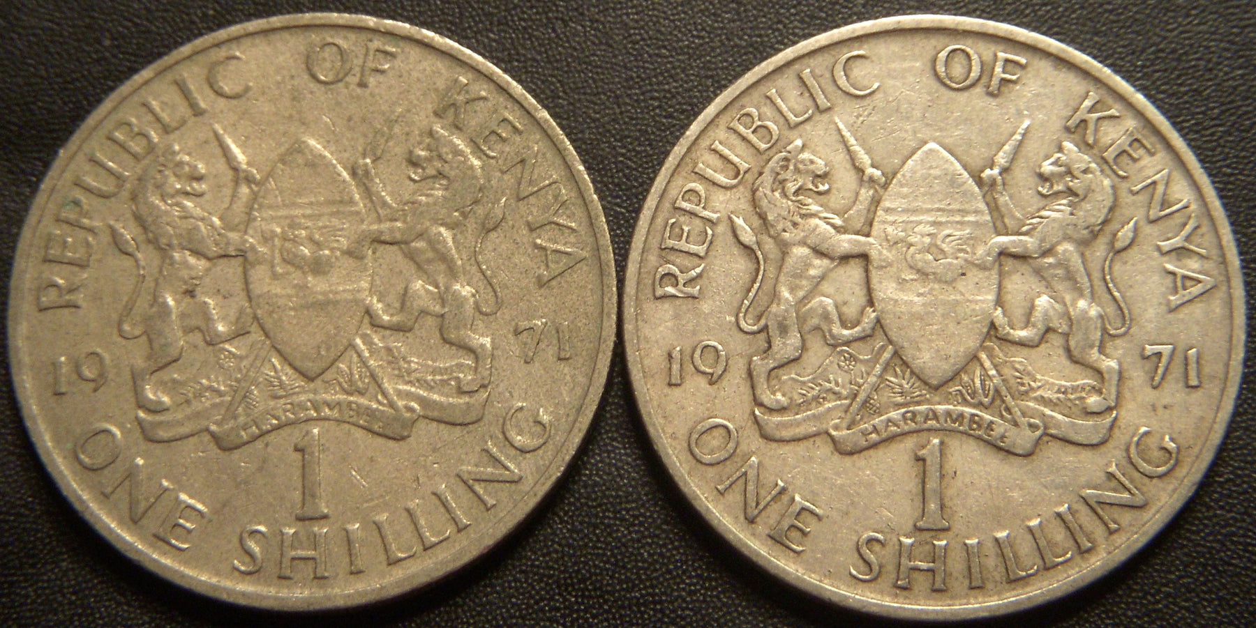 1971 1 Schilling - Kenya