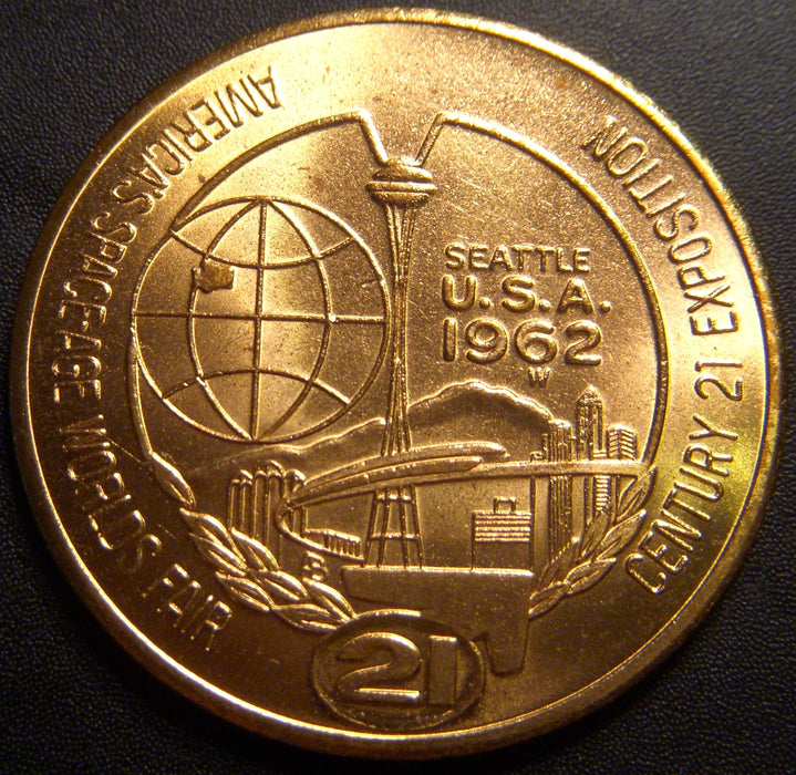 1962 $1 Seatle World's Fair Century 21