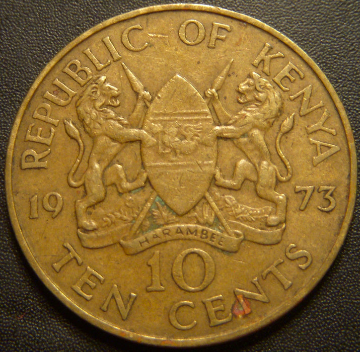 1973 10 Cents - Kenya