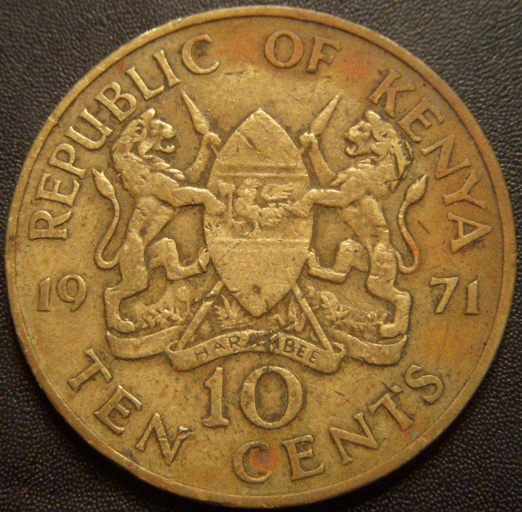 1971 10 Cents - Kenya