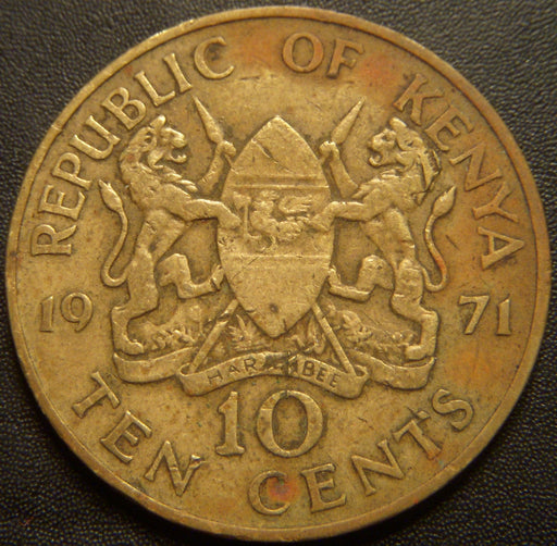 1971 10 Cents - Kenya
