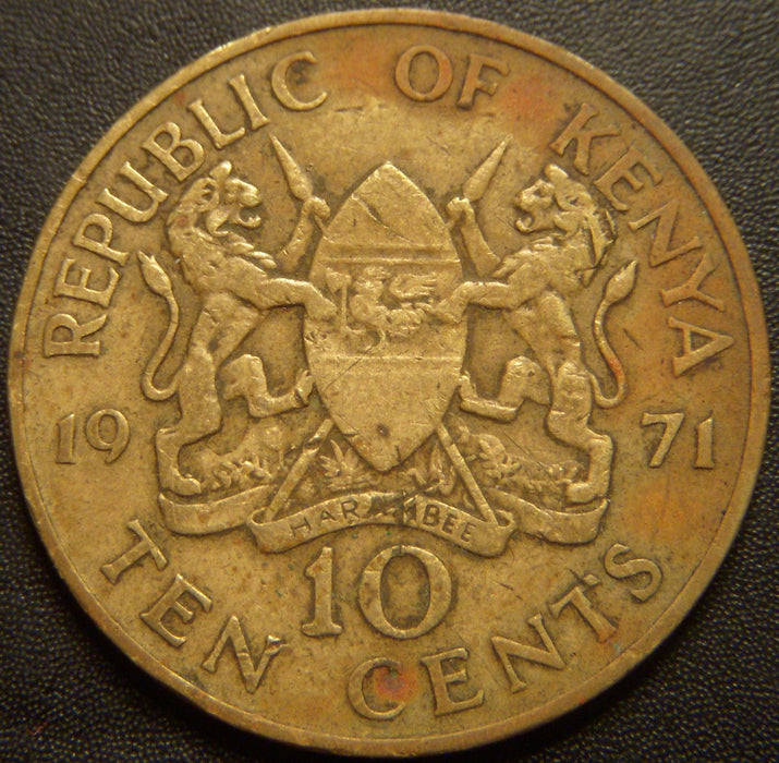 1971 10 Cents - Kenya