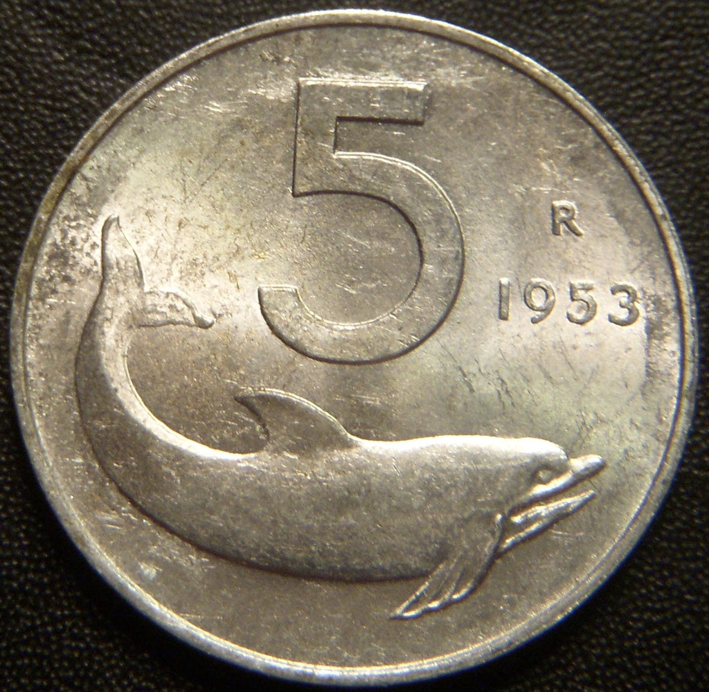 1953R 5 Lira - Italy