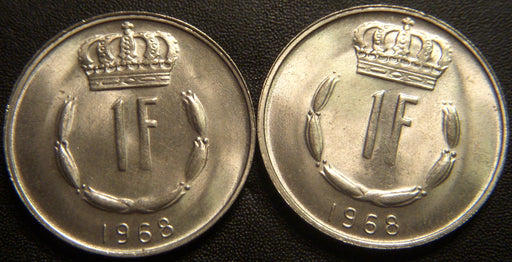 1968 1 Franc - Luxembourg