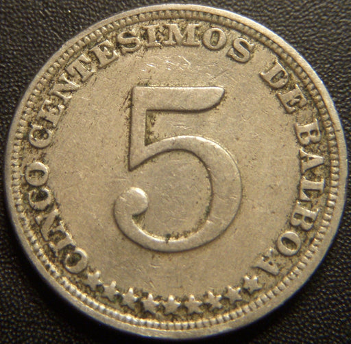 1929 5 Centesimos - Panama