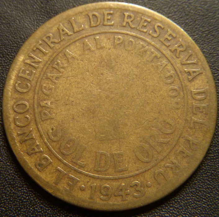1943 1/2 Sol - Peru