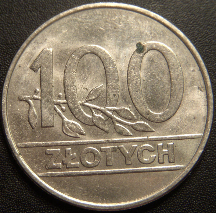 1990mw 100 Zlotych  - Poland