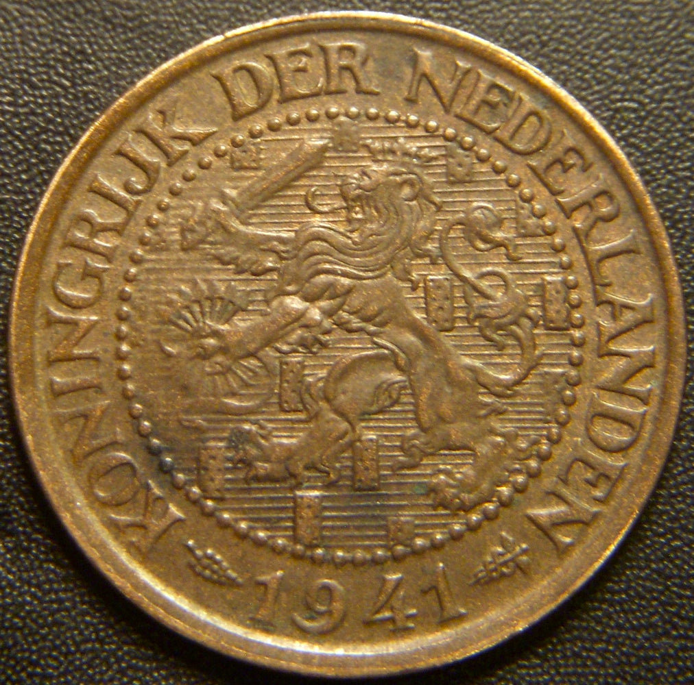 1941 2 1/2 Cents - Netherlands