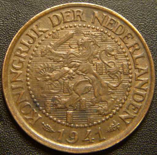 1941 2 1/2 Cents - Netherlands