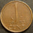 1953 1 Cent - Netherlands