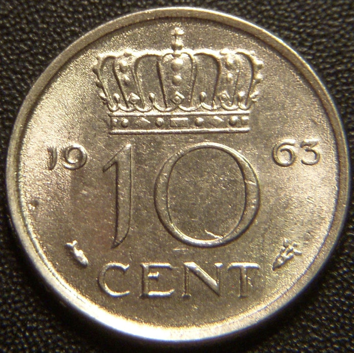 1963 10 Cents - Netherlands