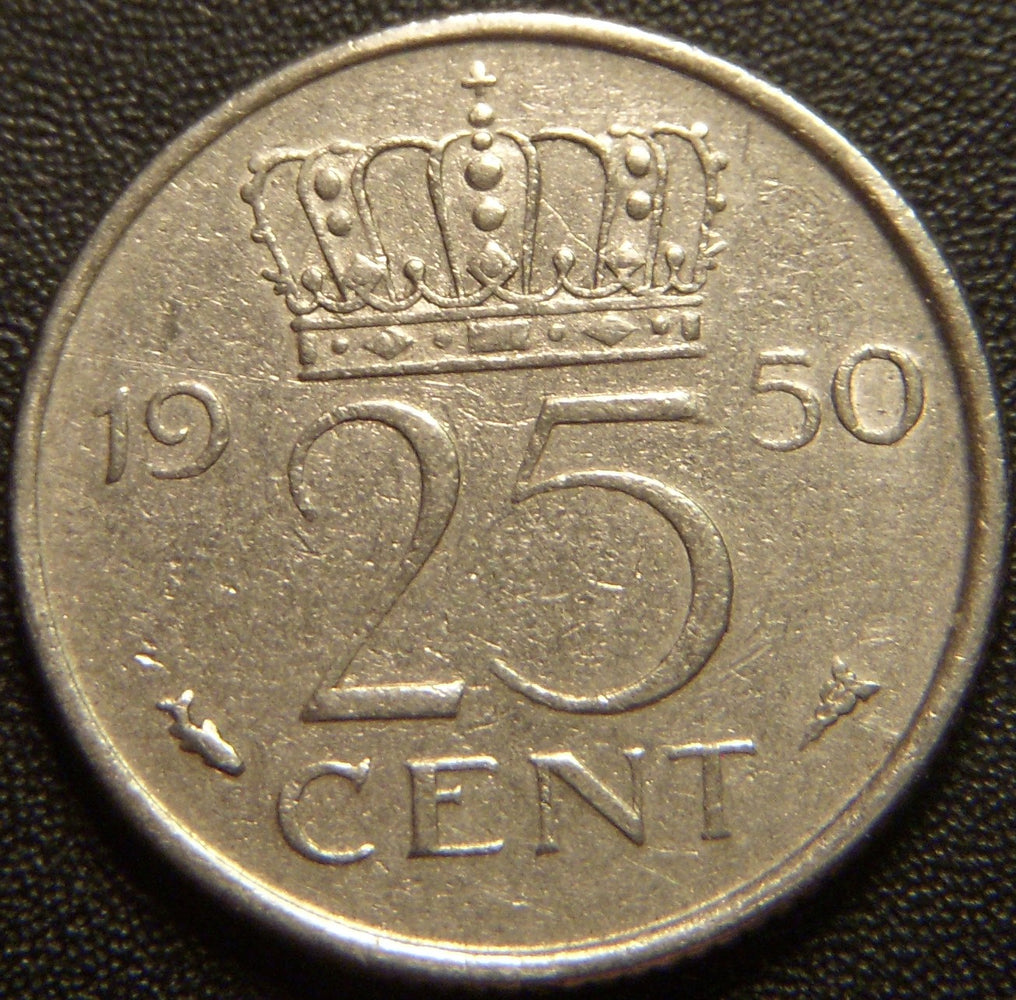 1950 25 Cents - Netherlands