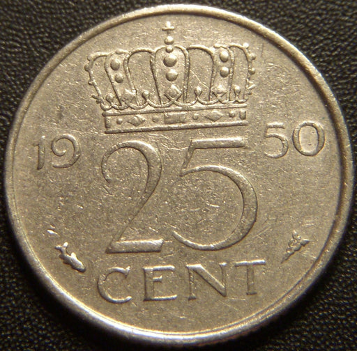 1950 25 Cents - Netherlands