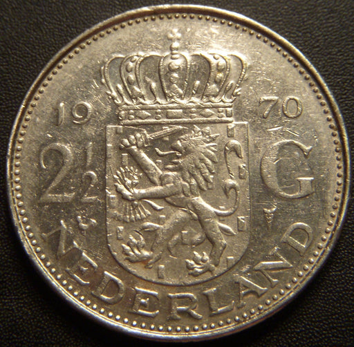 1970 2 1/2 Gulden - Netherlands