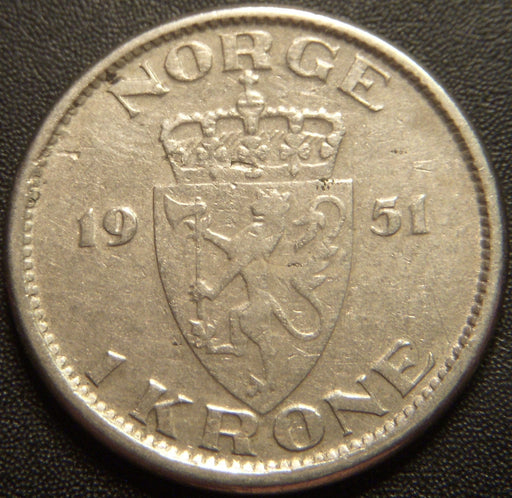 1951 1 Krone - Norway