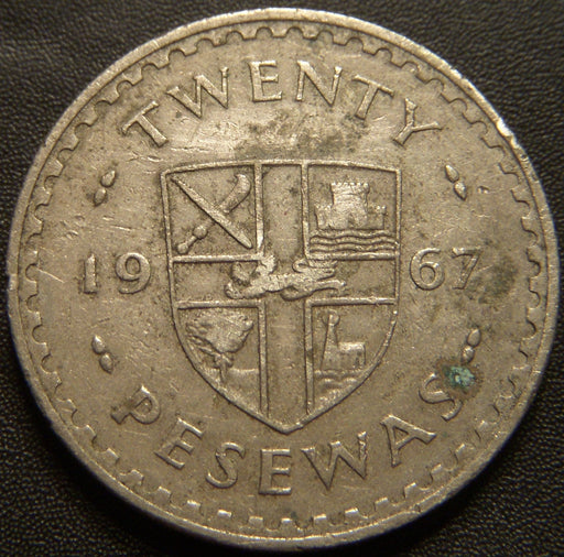 1967 20 Pesewas - Ghana