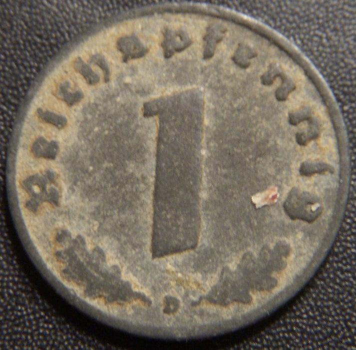 1942D 1 Reichspfennig - Germany
