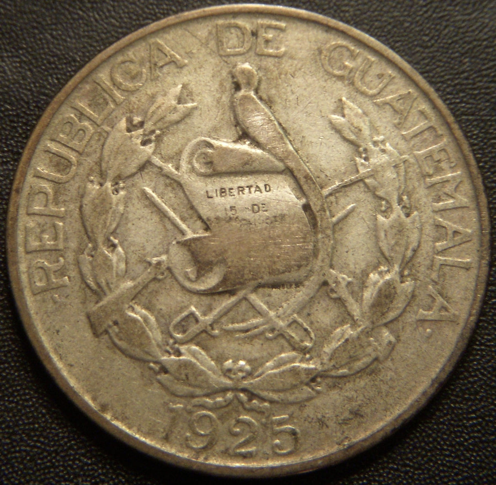 1925 1/4 Quetzal - Guatemala