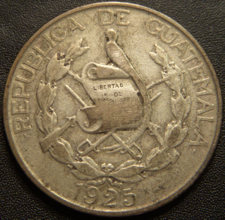 1925 1/4 Quetzal - Guatemala