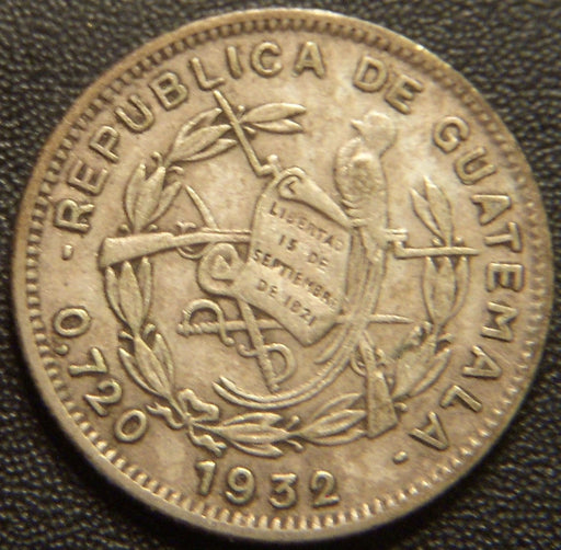 1932 5 Centavos - Guatemala