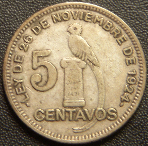 1932 5 Centavos - Guatemala