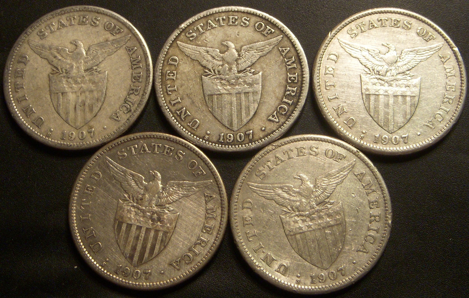 1907-S One Peso - Philippines