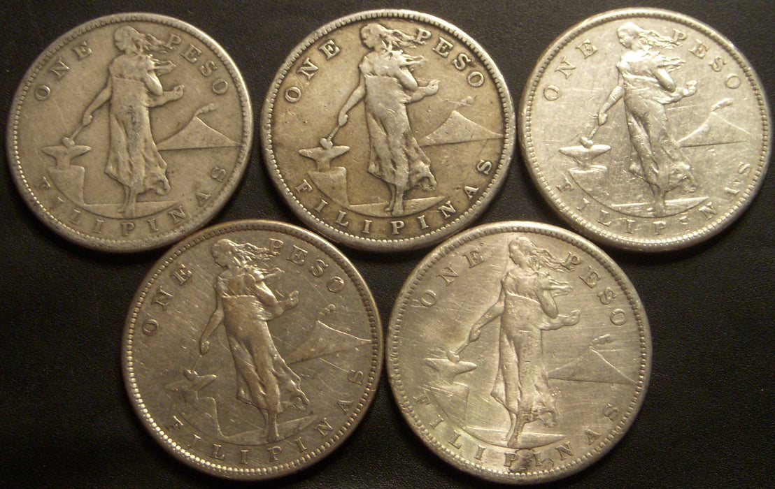 1907-S One Peso - Philippines