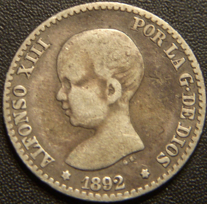 1892 50 Centimos - Spain