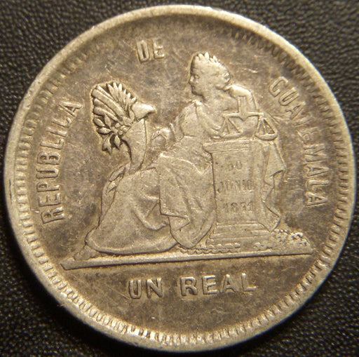 1889 Un Real - Guatemala