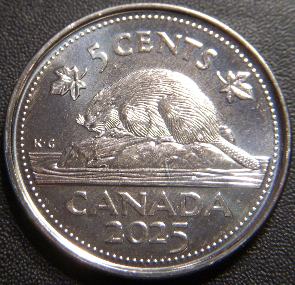 2025 Canadian Five Cent - Uncirculated
